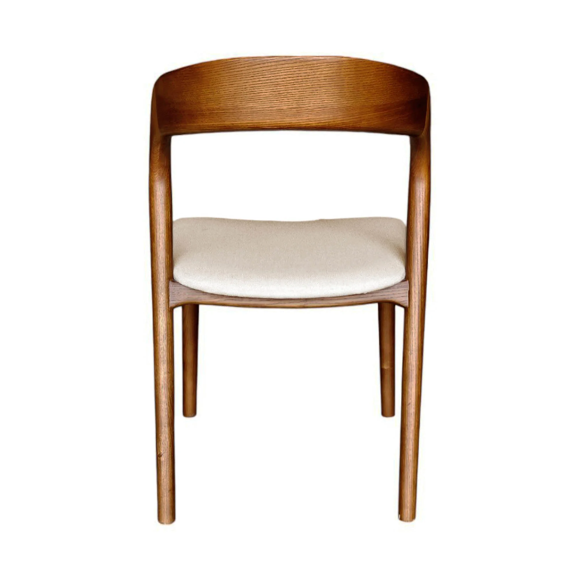 Rotondo Dining Chair - Walnut Brown - Image 9