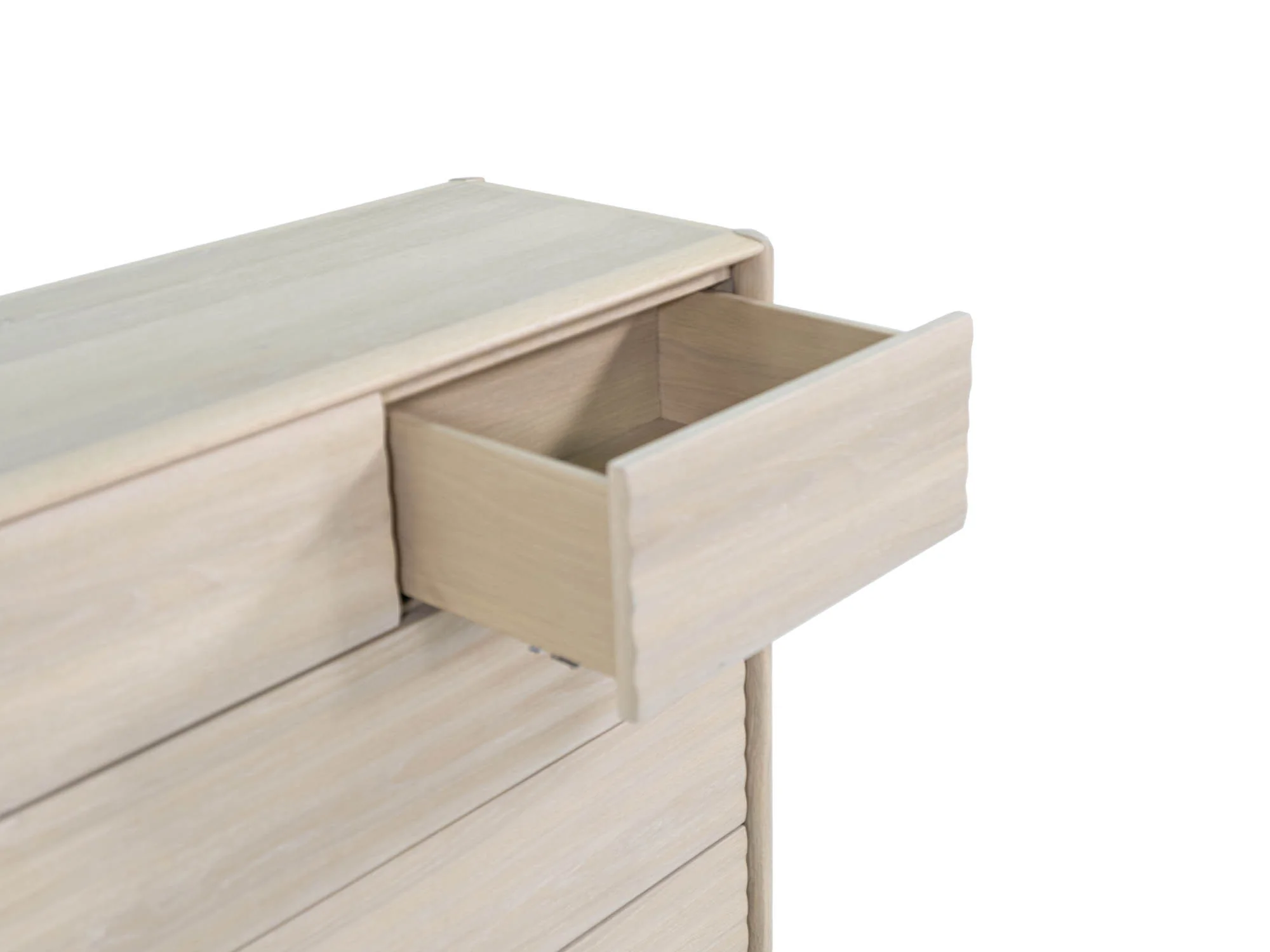 Runway 5 Drawer Chest - Light Oak - Image 10