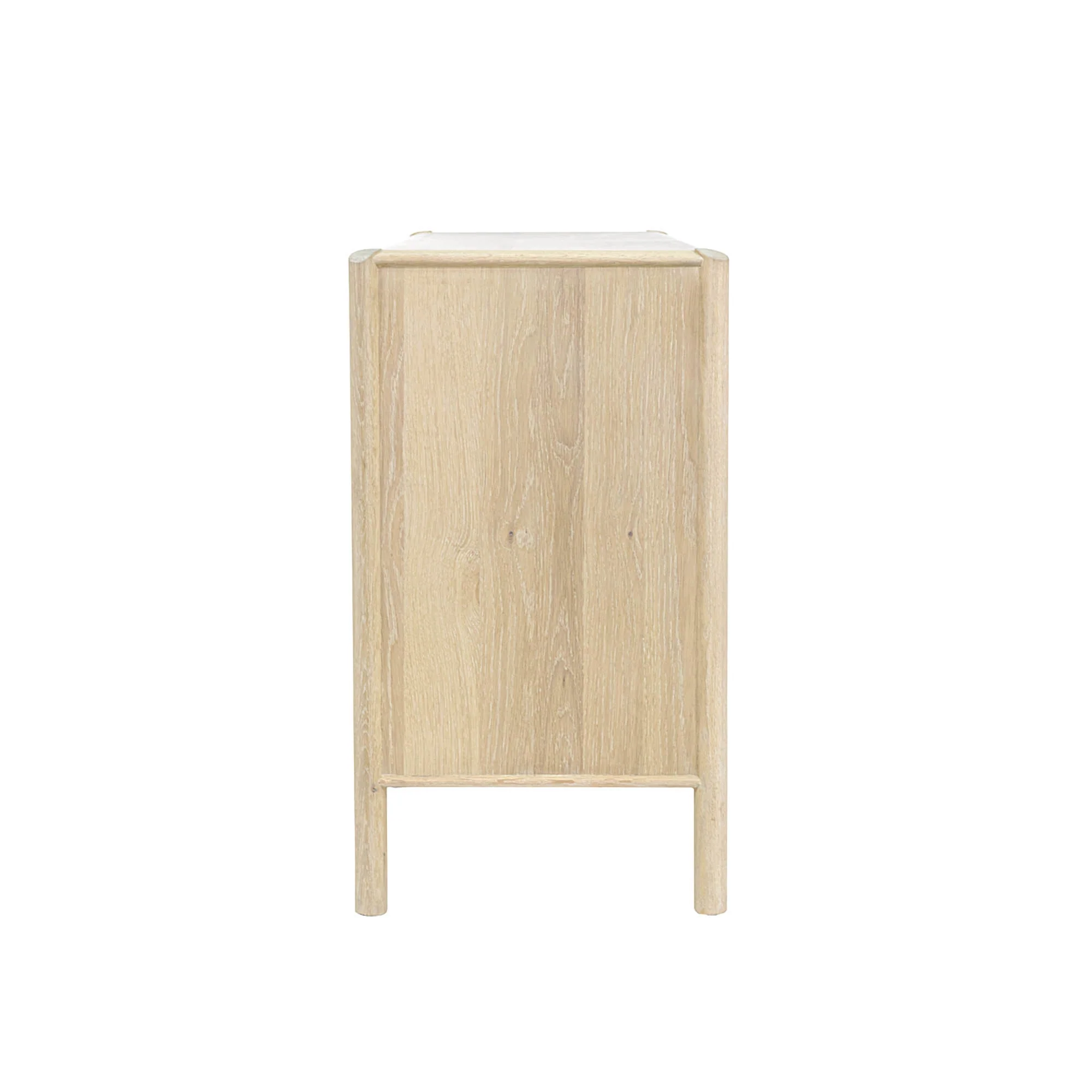 Runway 6 Drawer Dresser - Light Oak - Image 6