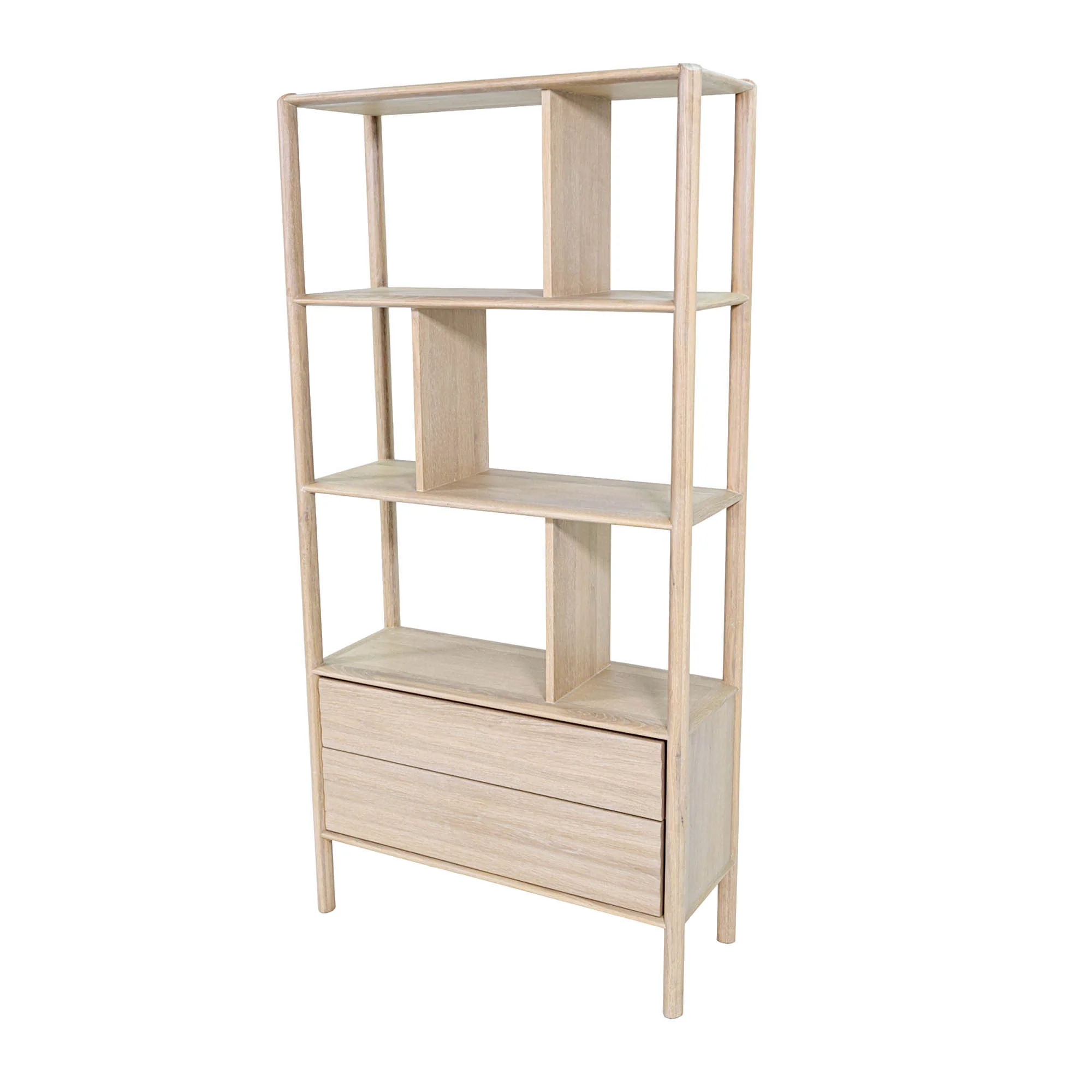 Runway Bookcase - Light Oak - Image 10