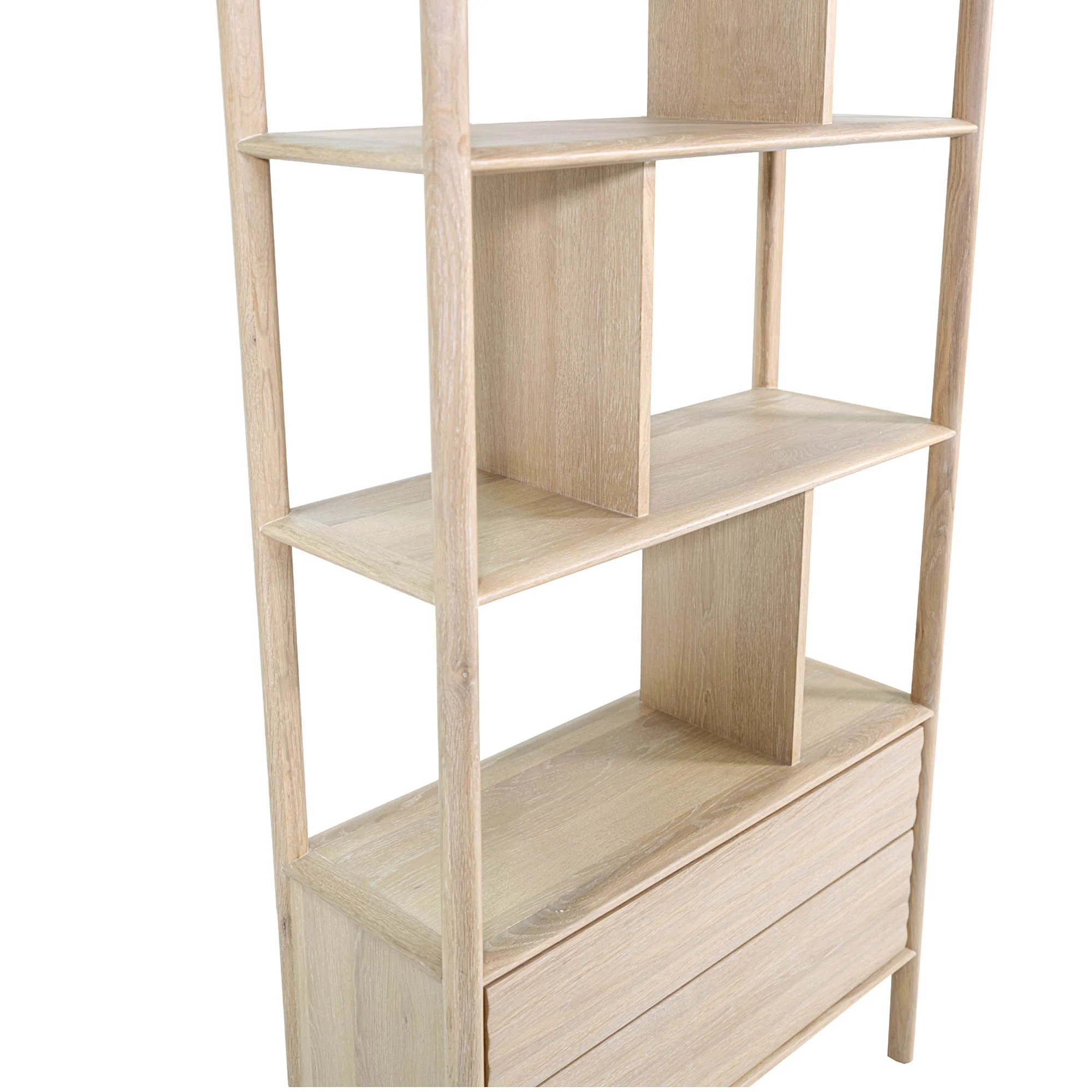 Runway Bookcase - Light Oak - Image 11