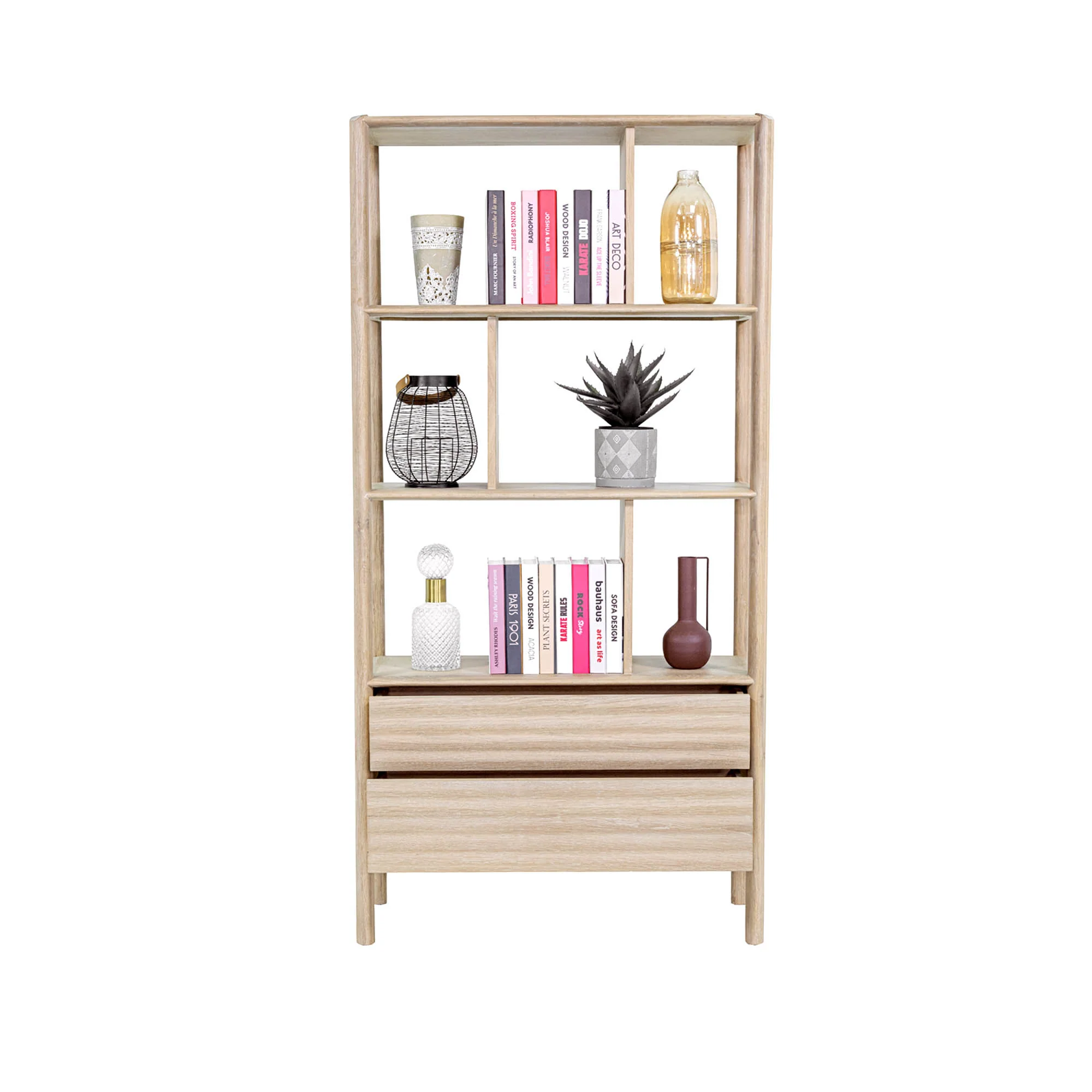 Runway Bookcase - Light Oak - Image 6