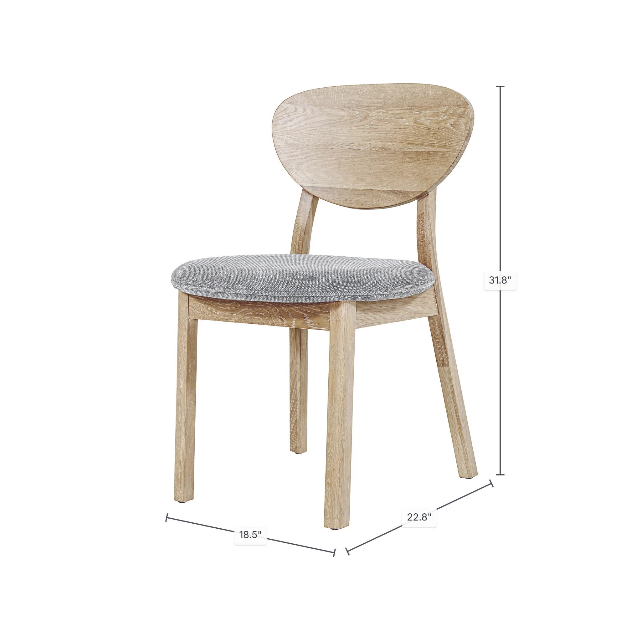 Runway Dining Chair - Toffee Mist - Image 3