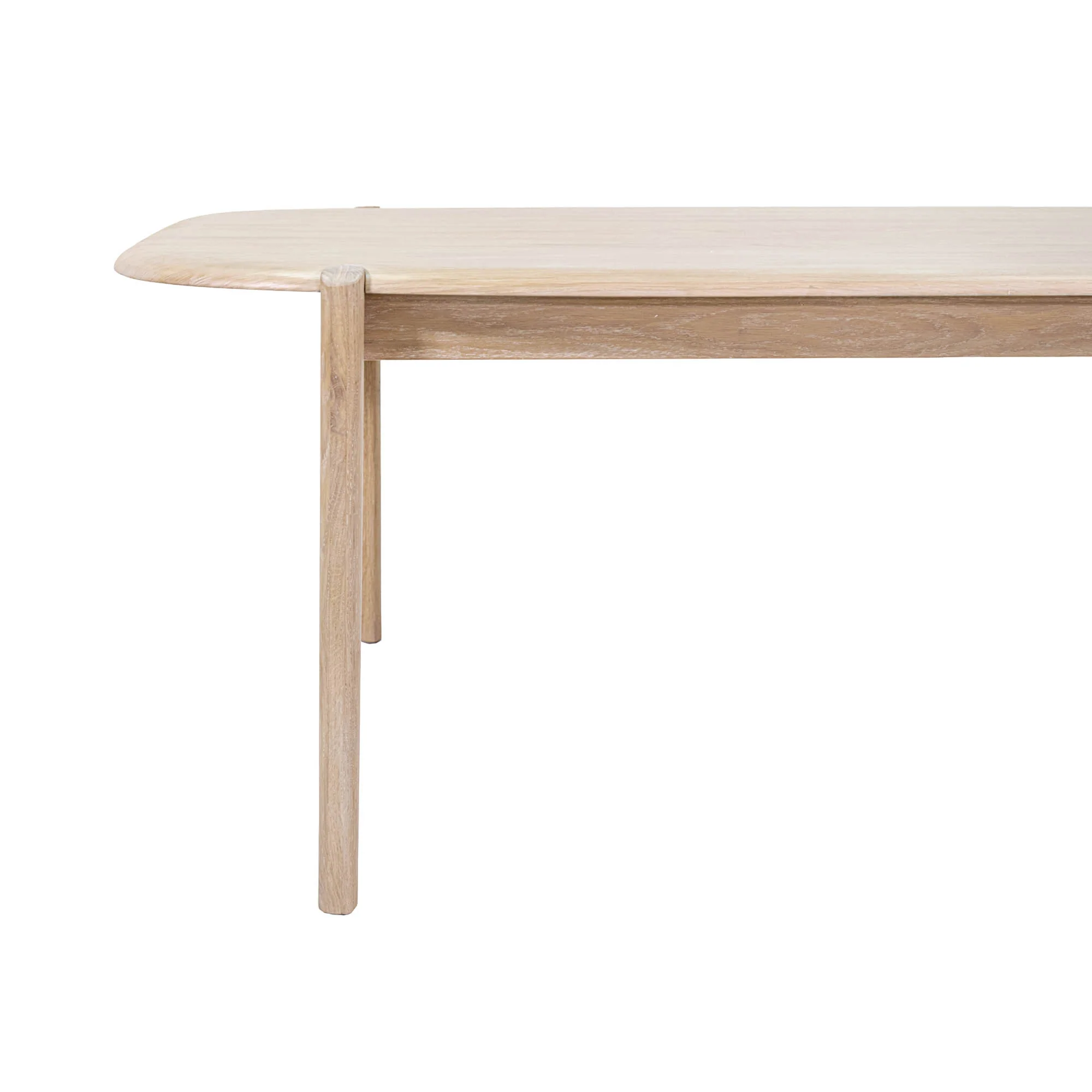 Runway Large Dining Table 82" - Light Oak - Image 10