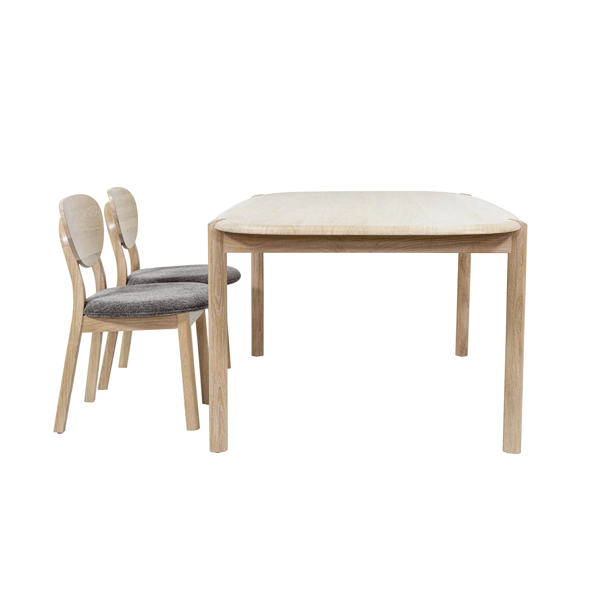 Runway Large Dining Table 82" - Light Oak - Image 12