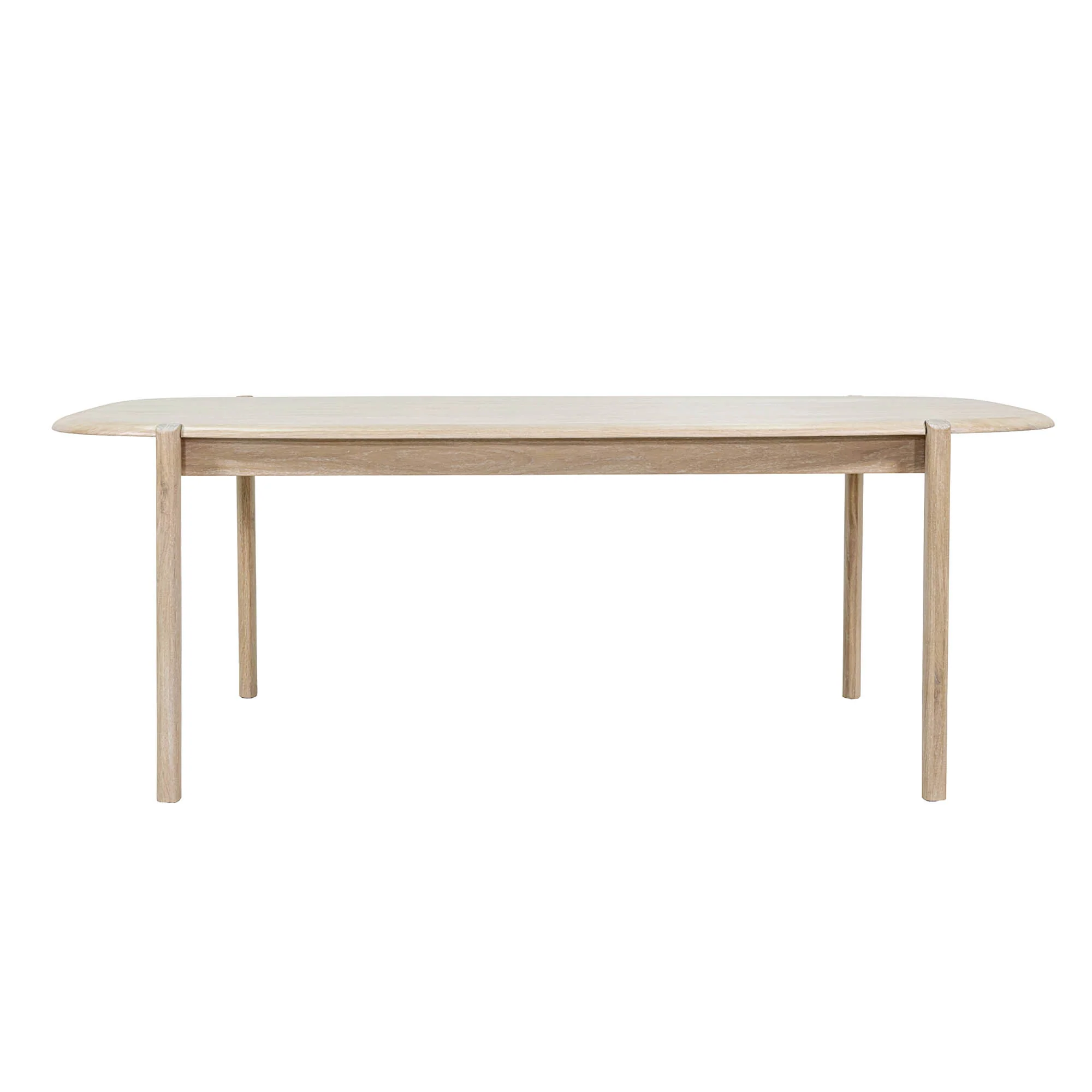 Runway Large Dining Table 82" - Light Oak - Image 4