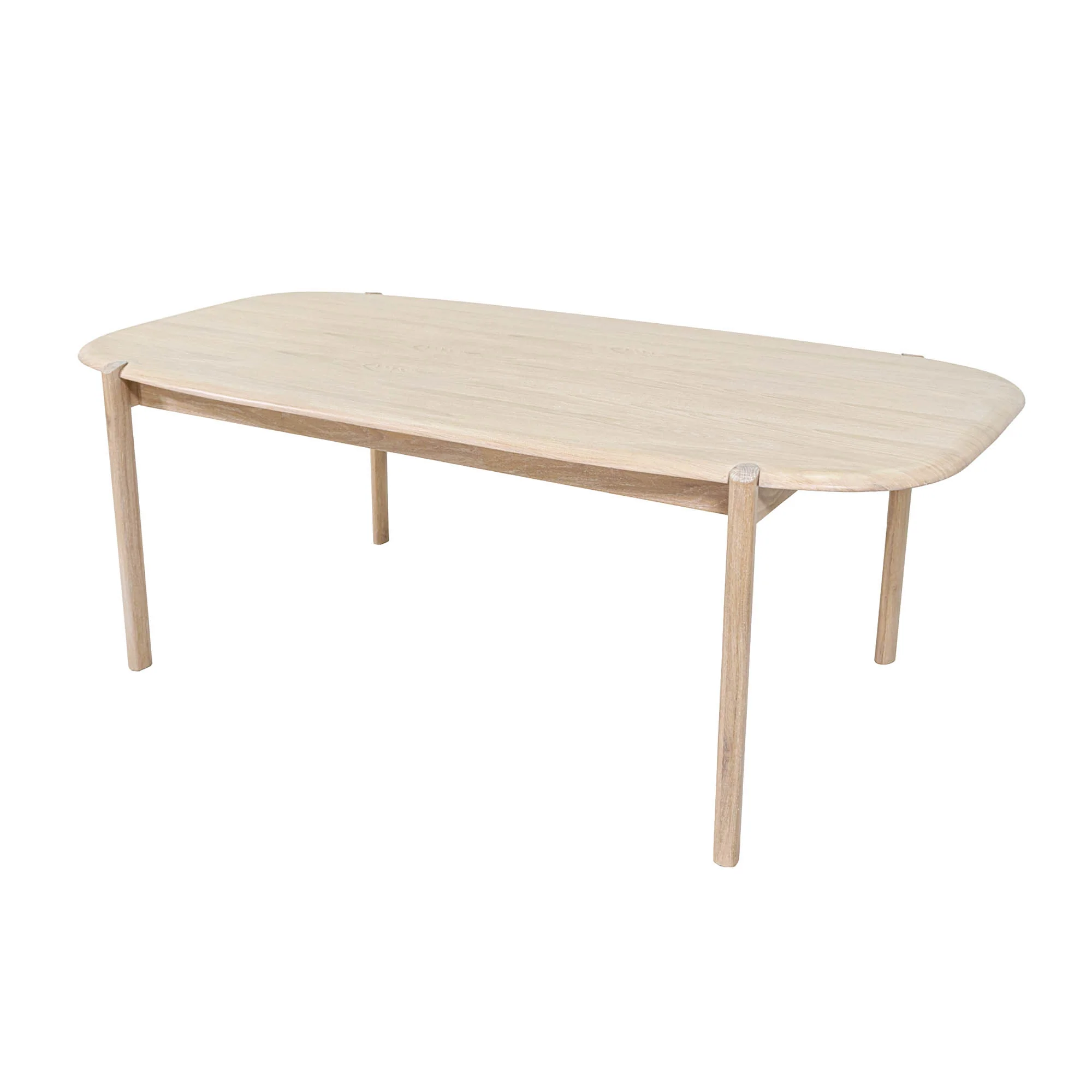 Runway Large Dining Table 82" - Light Oak - Image 6