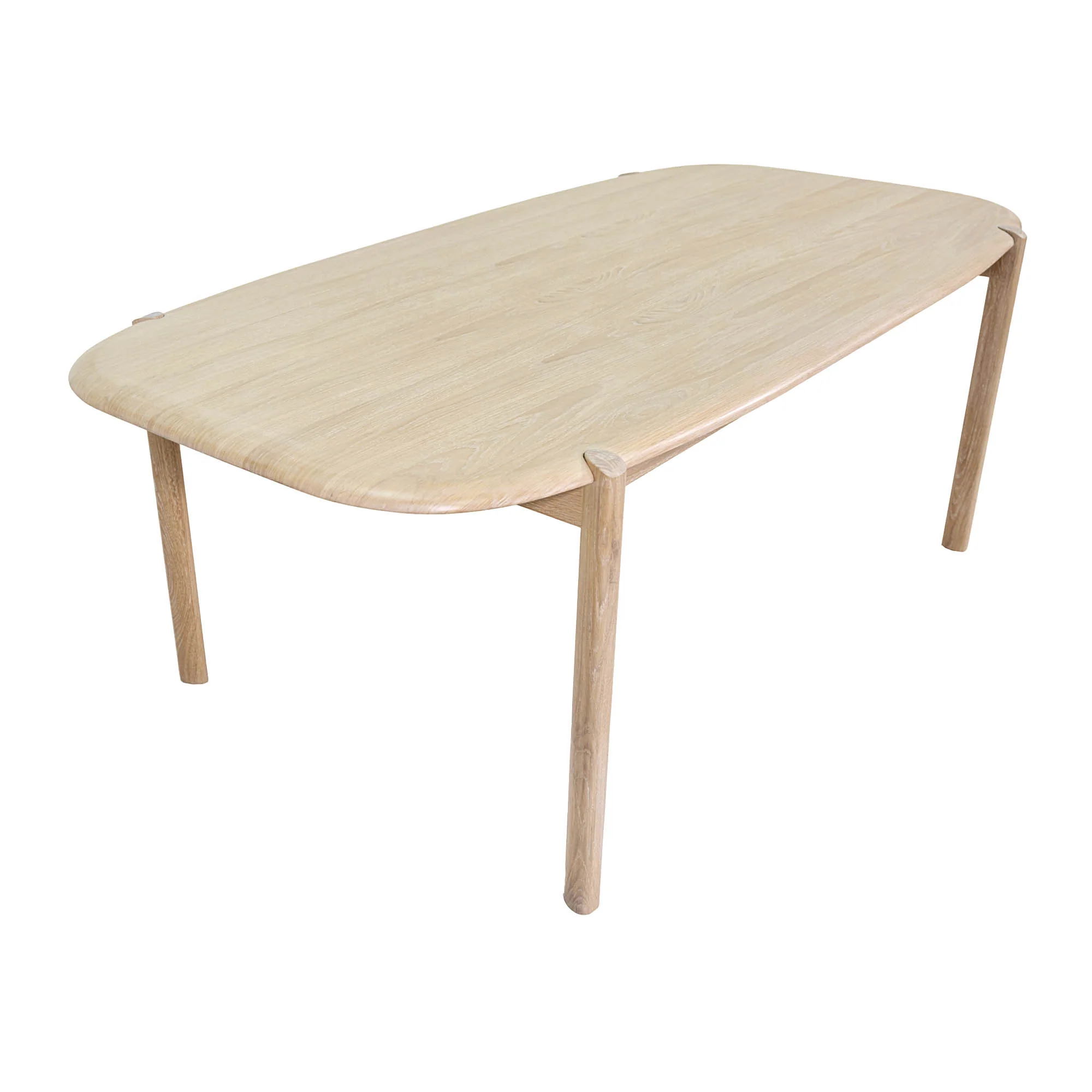 Runway Large Dining Table 82" - Light Oak - Image 8
