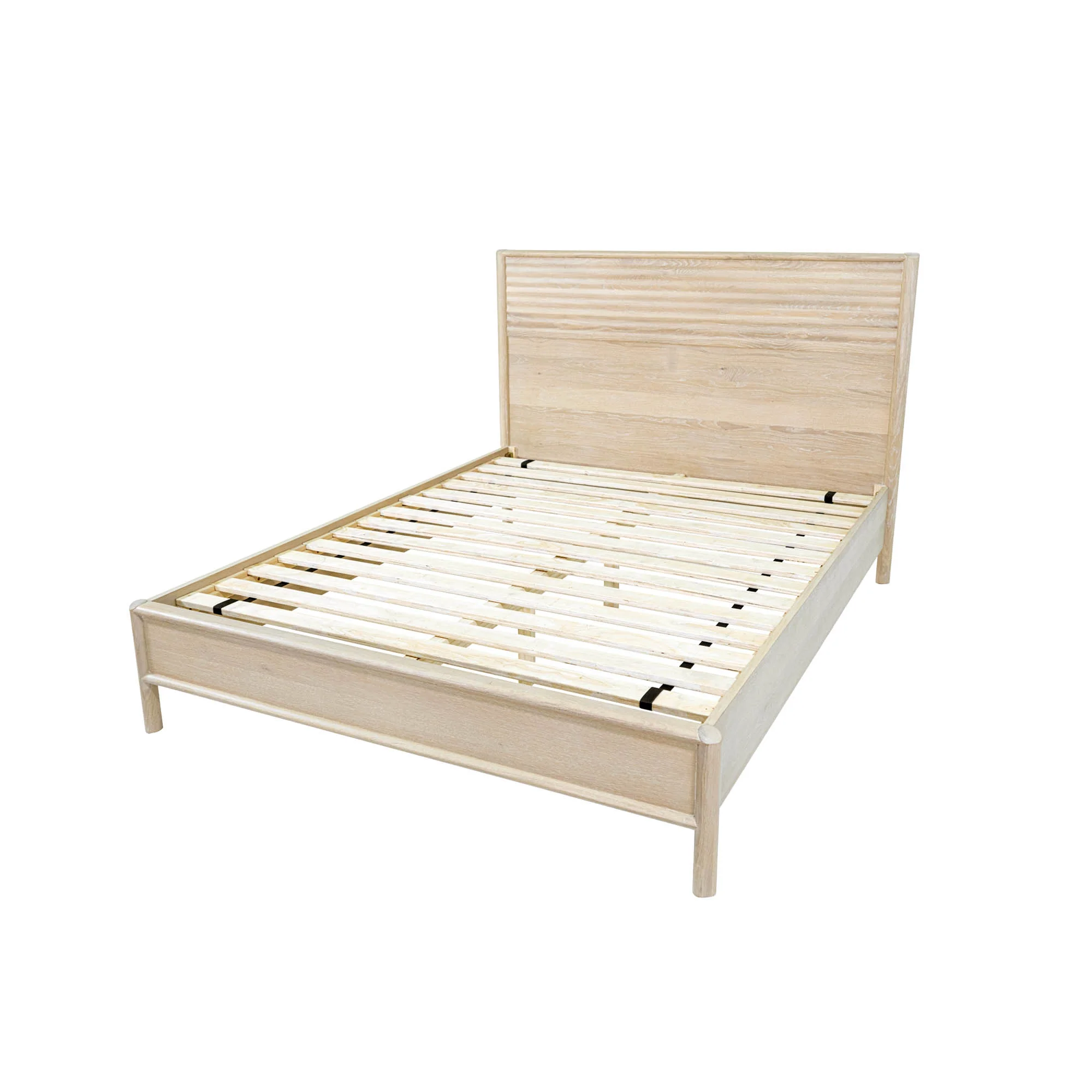 Runway Queen Bed - Light Oak - Image 7