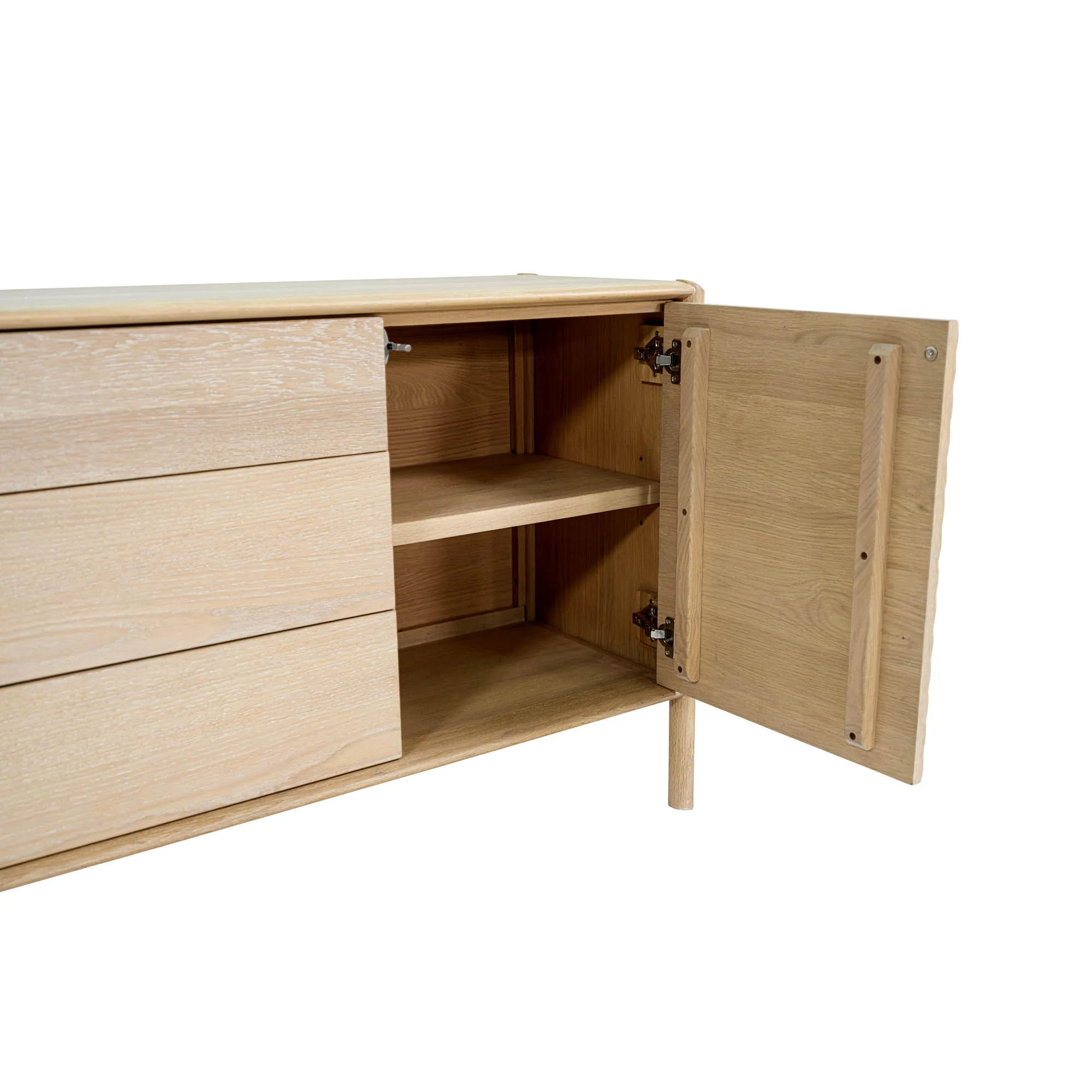 Runway Sideboard - Light Oak - Image 12