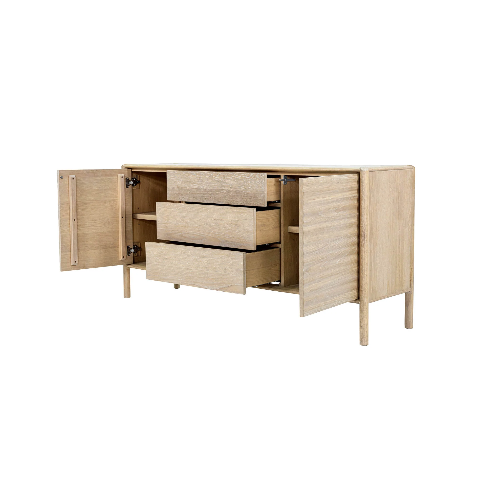 Runway Sideboard - Light Oak - Image 7