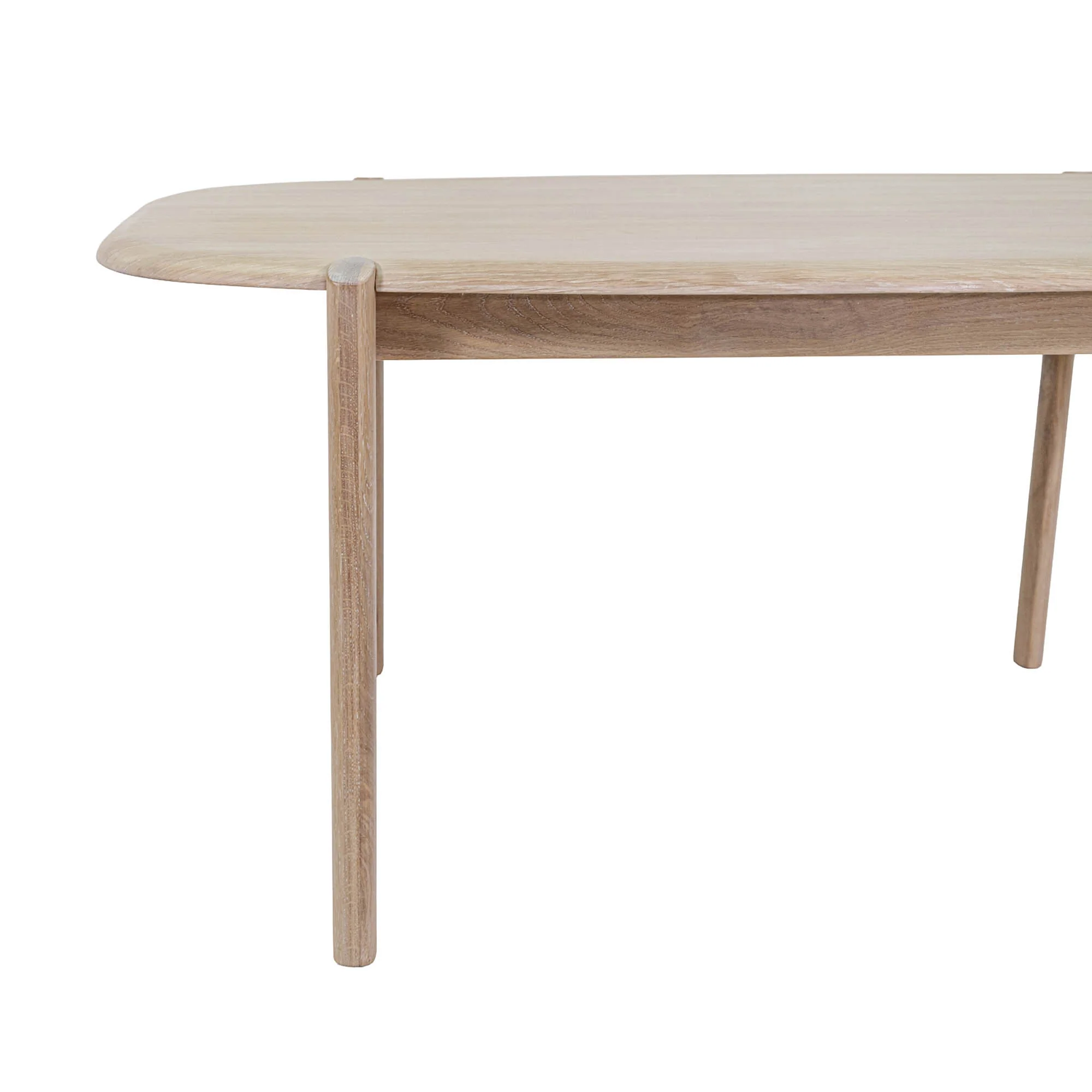 Runway Small Dining Table 62" - Light Oak - Image 11