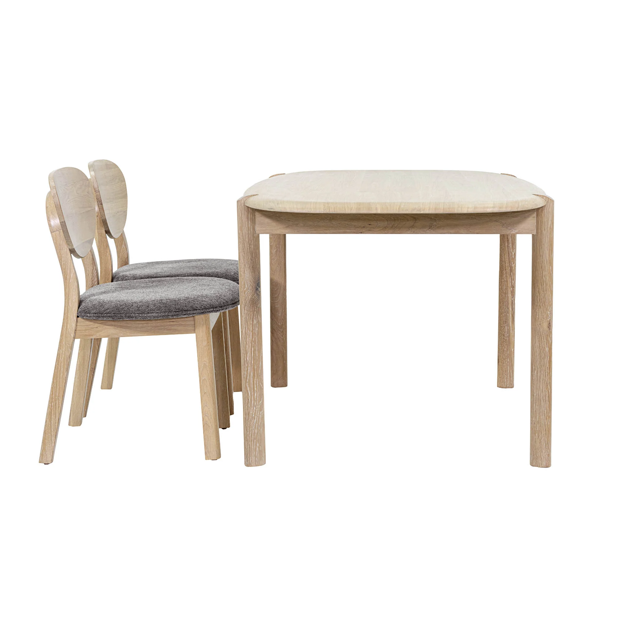 Runway Small Dining Table 62" - Light Oak - Image 7