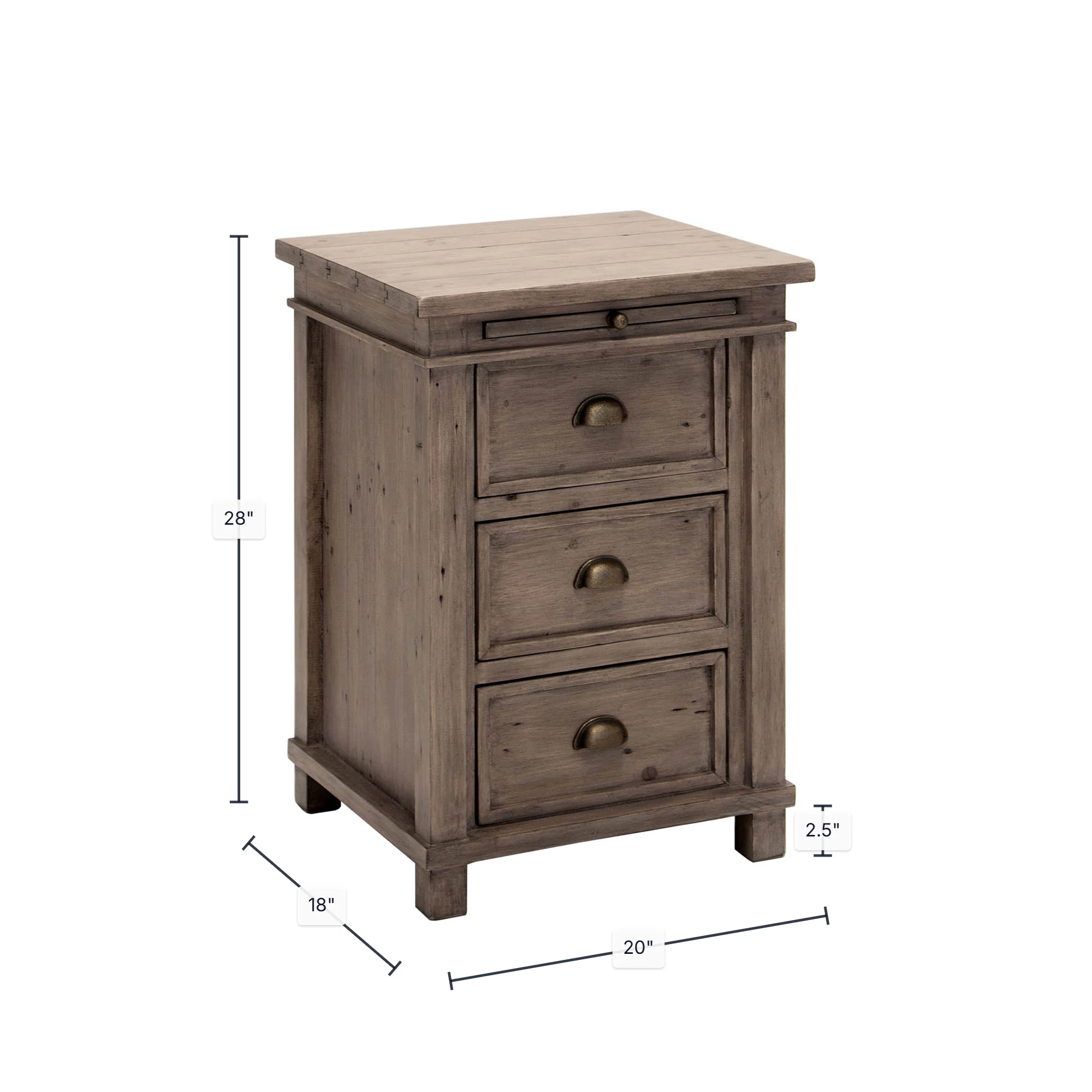 Settler Nightstand - Sundried - Image 3