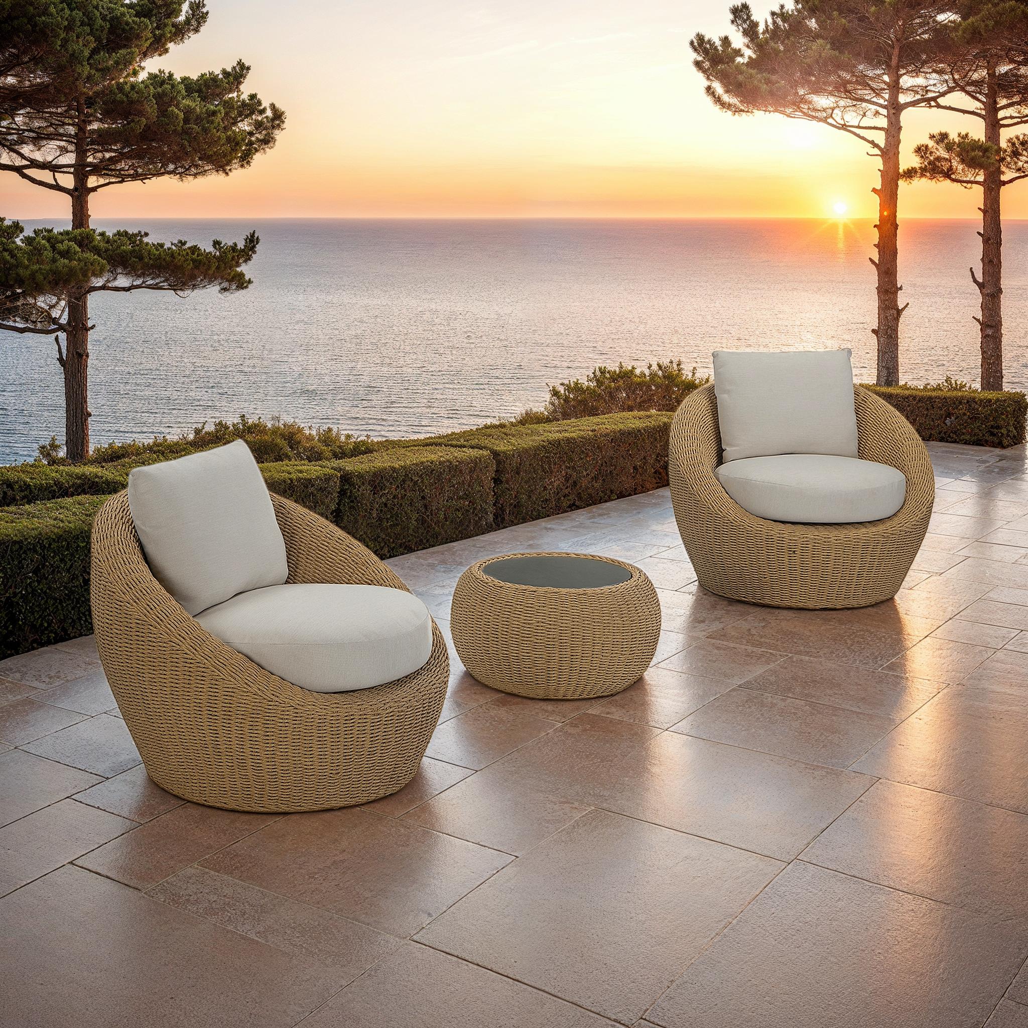 Siesta Outdoor - Round Club Chair - Image 2