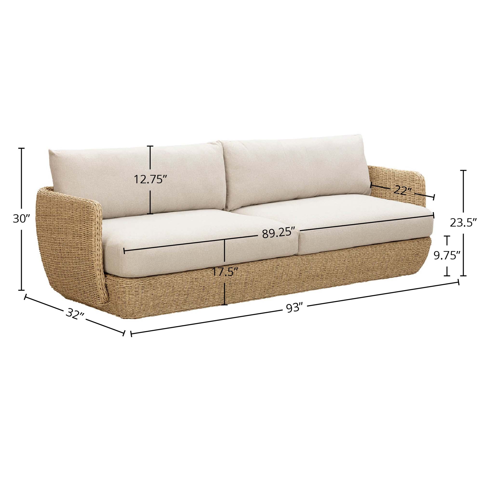 Siesta Outdoor - Sofa - Image 3