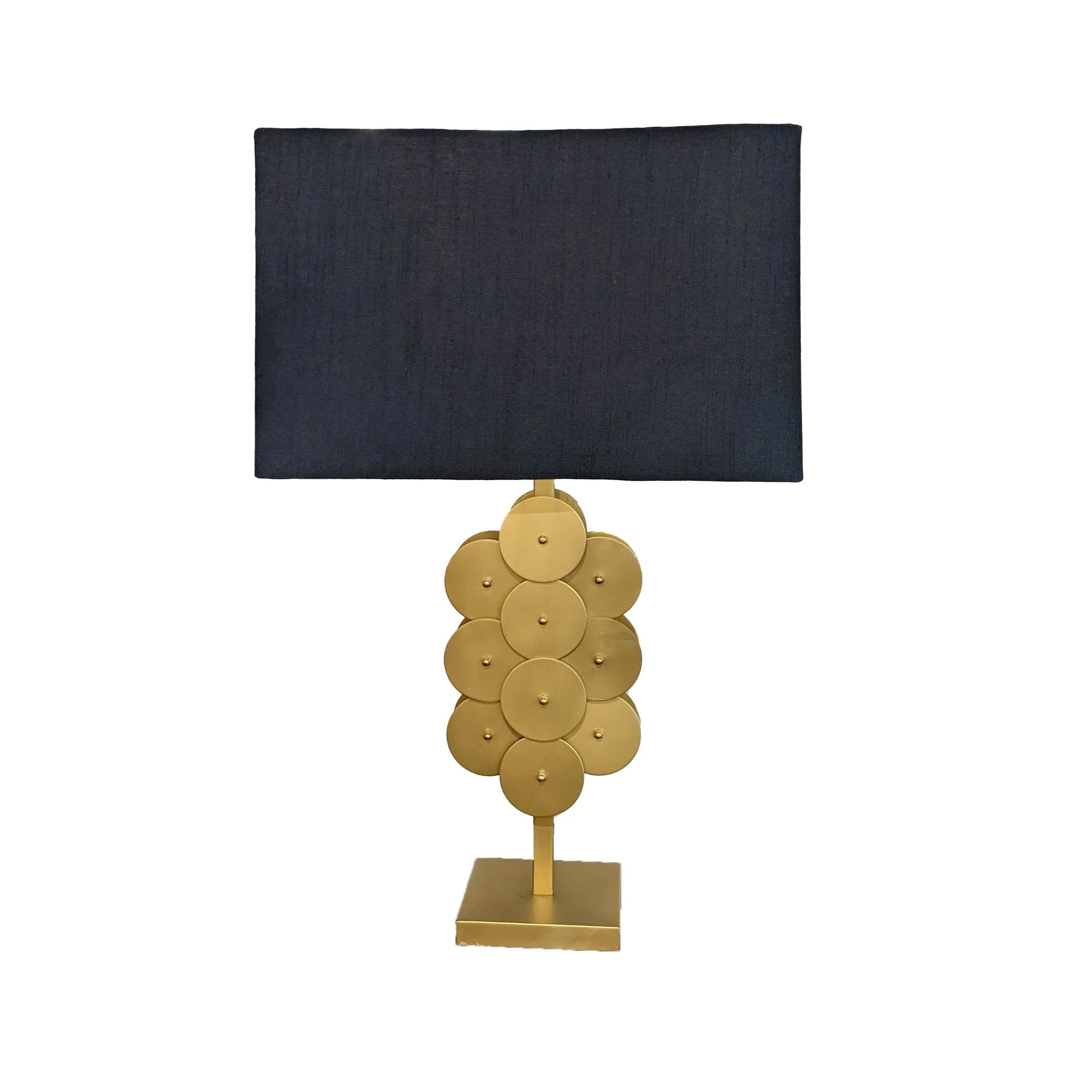 Skye Brass Disc Lamp - Image 4