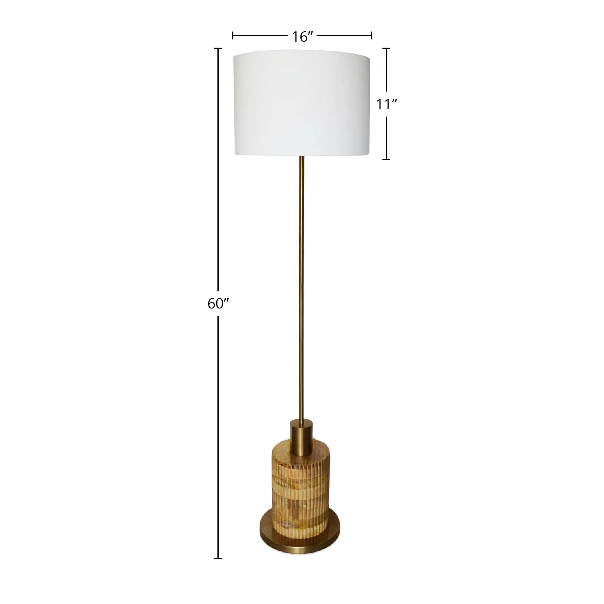 Skye Contemporary Standing Lamp - Image 3