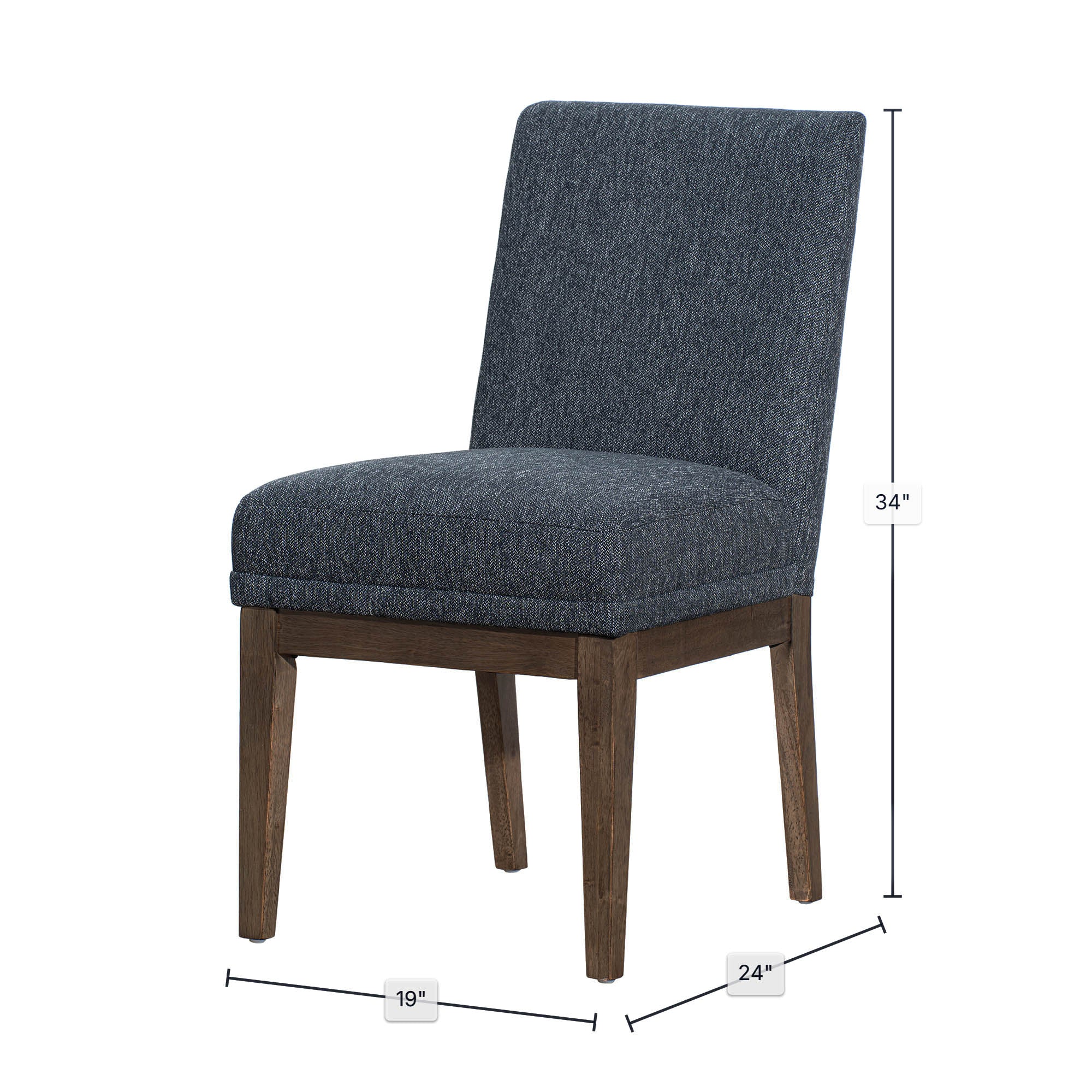 Stili Dining Chair - Charcoal Mist - Image 3