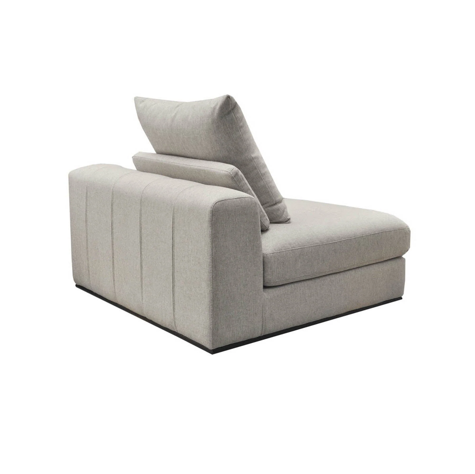 Sullivan Sectional Armless - Alba Stone - Image 4