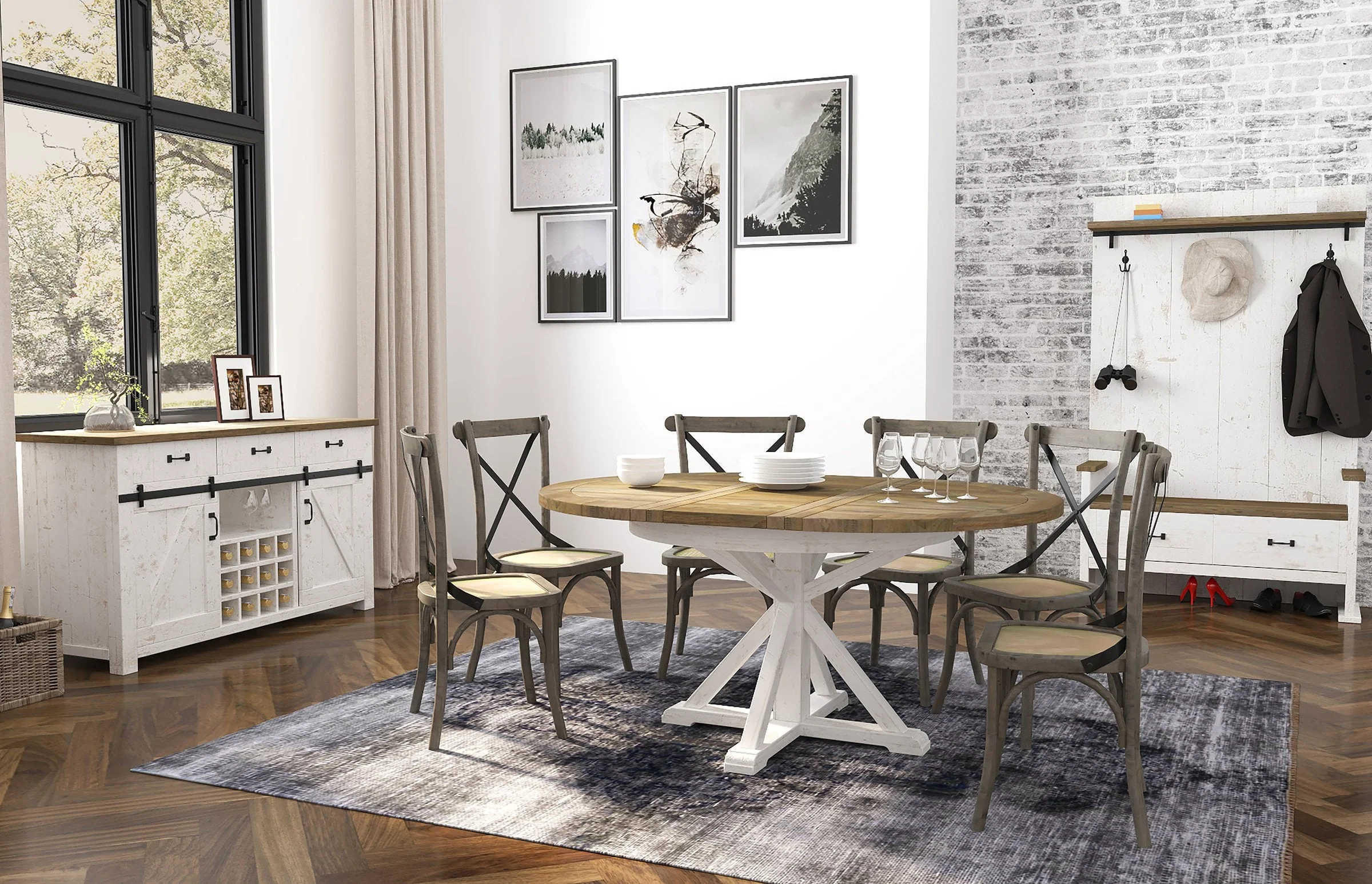 Provence Round Extension Table (47"/63") - Image 4