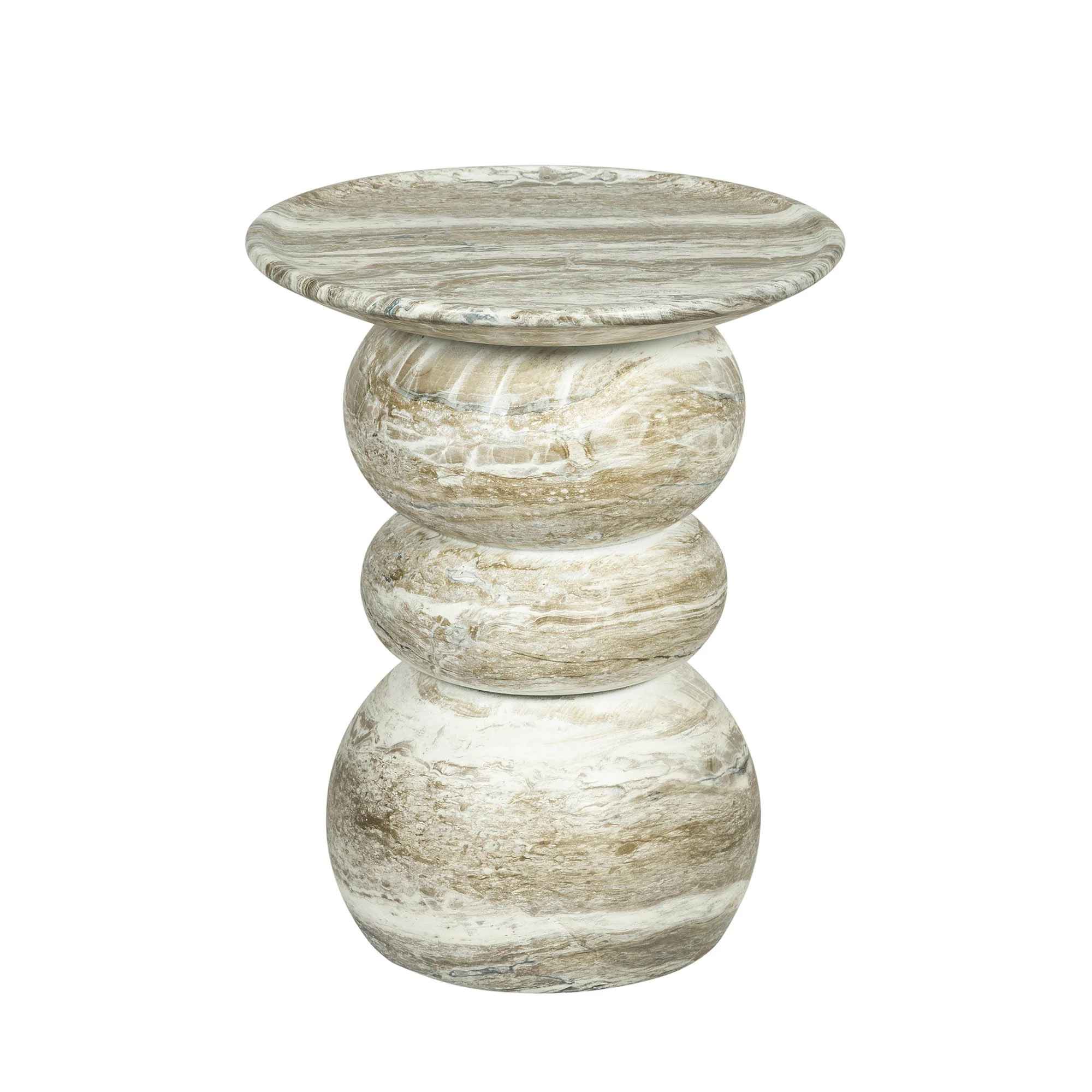 Temple Side Table - Grey Mist - Image 4