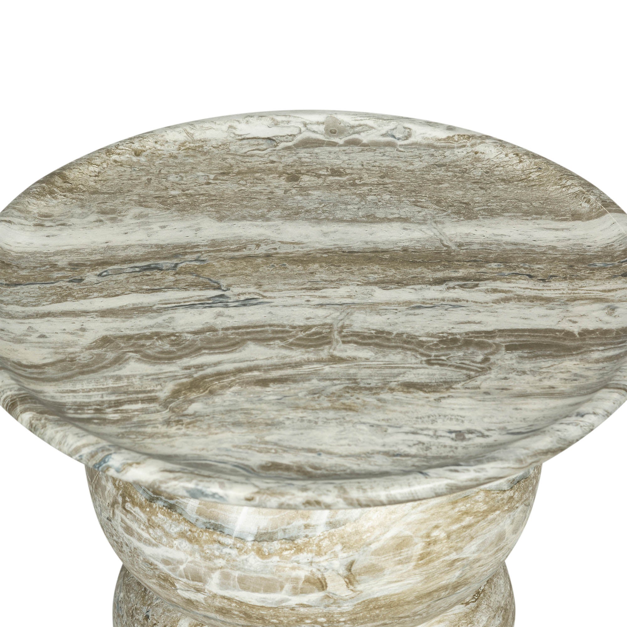Temple Side Table - Grey Mist - Image 5