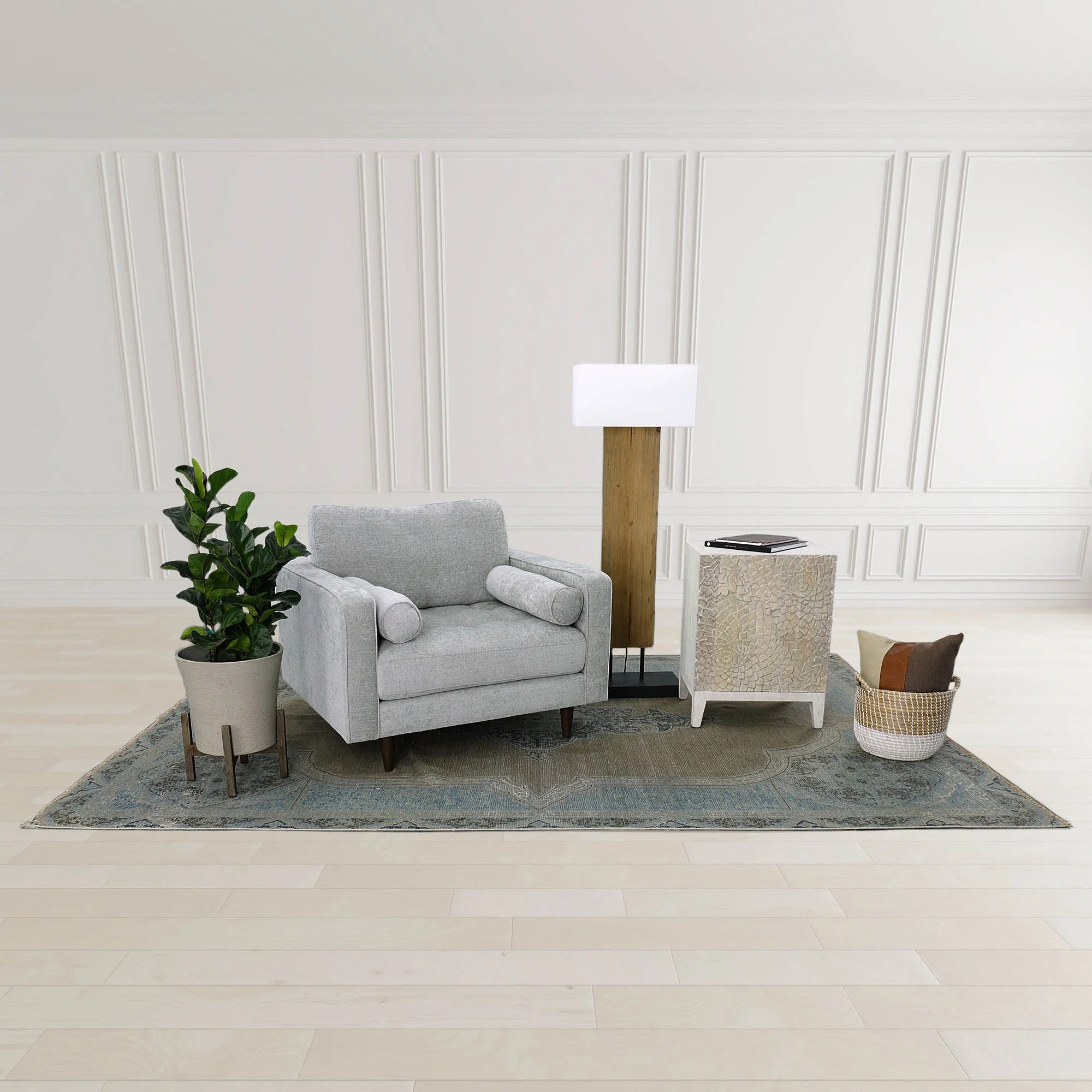 Three Tone Decorative Pillow - Image 3