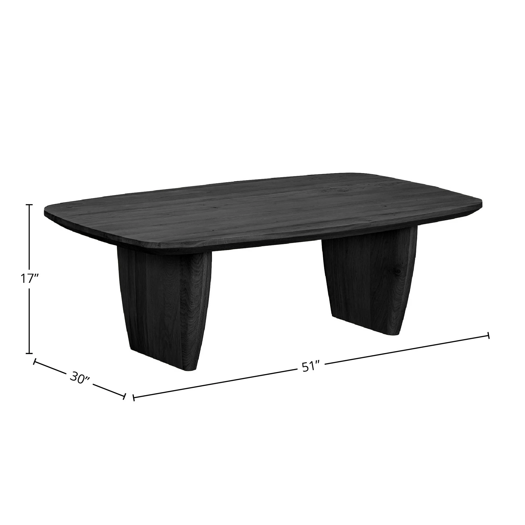 Tonic Coffee Table - Black Oak - Image 3