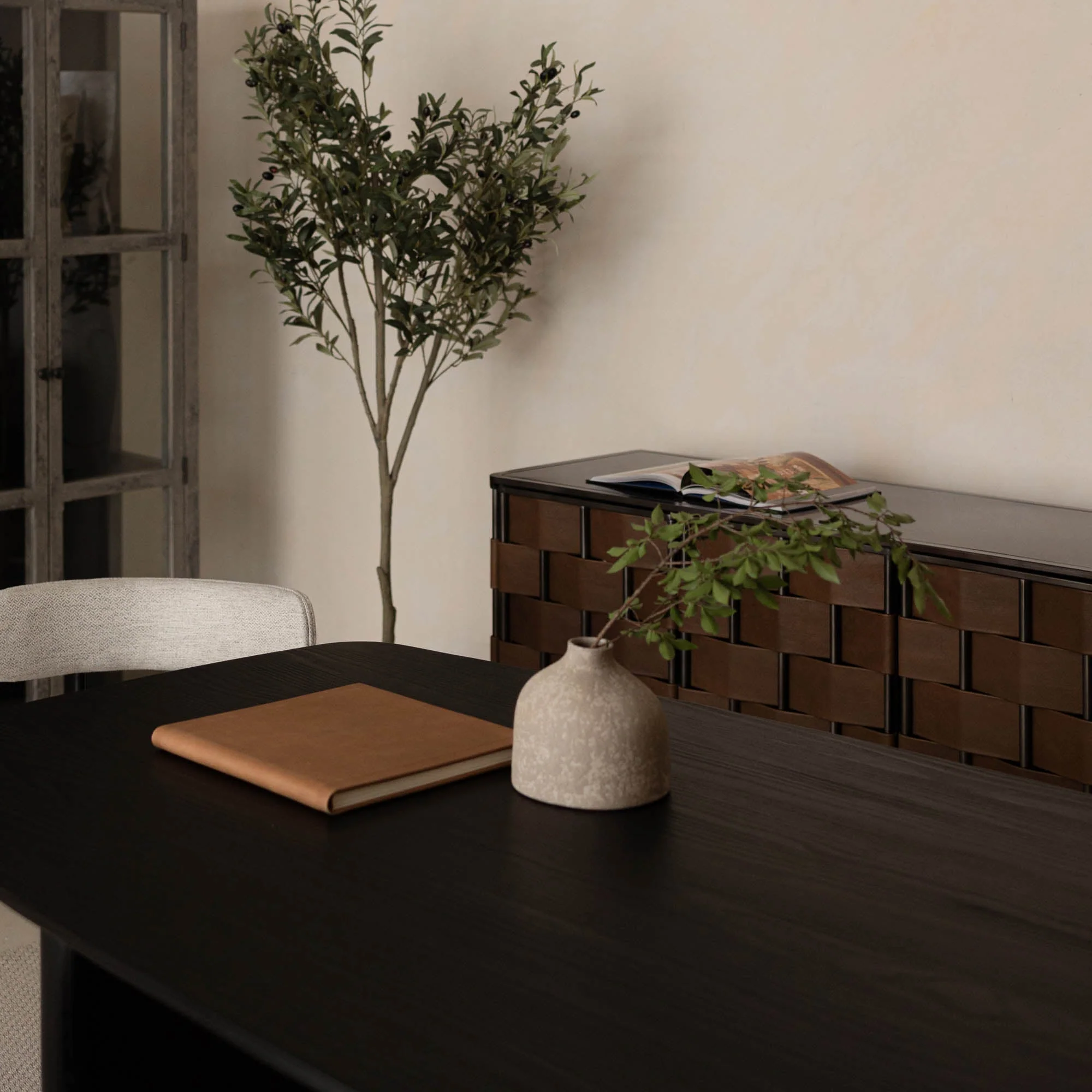 Tonic Dining Table - Black Oak - Image 10