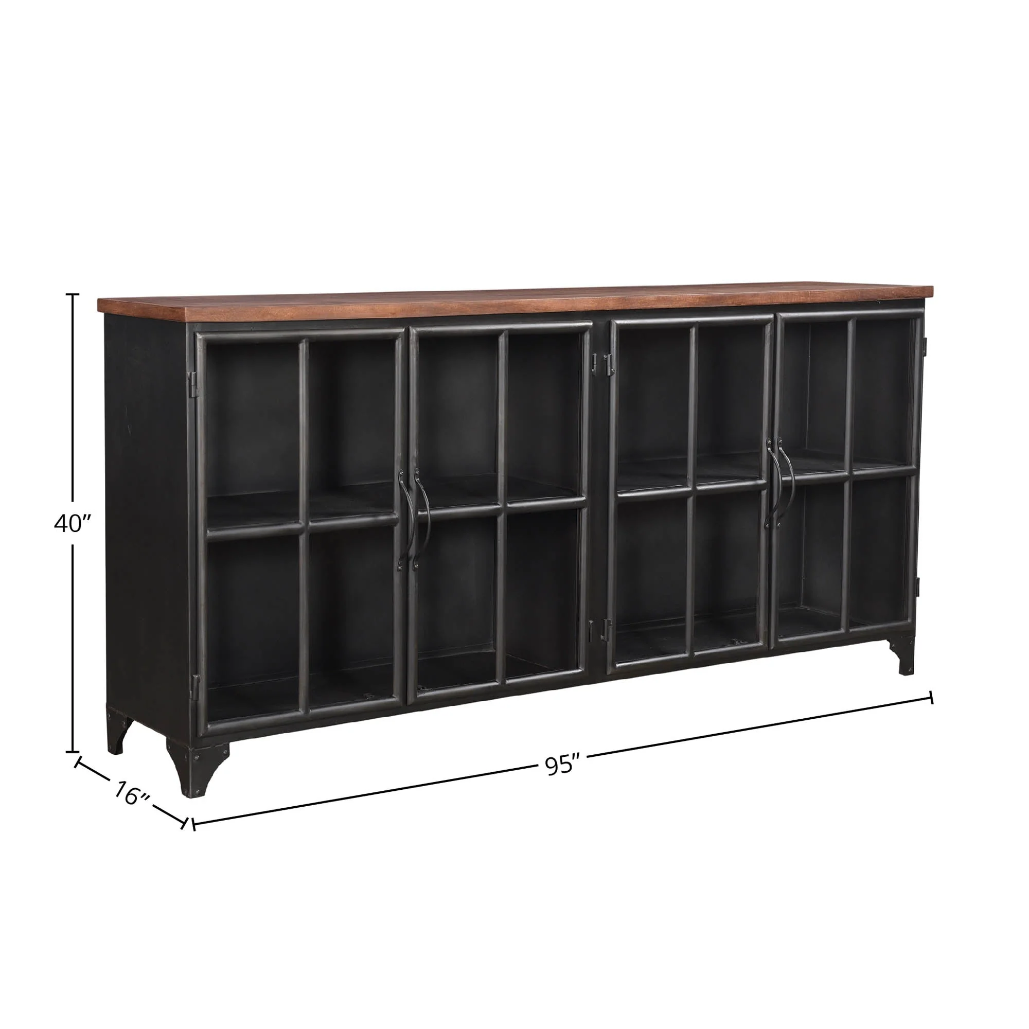 Tradition 4 Door Sideboard - Image 3