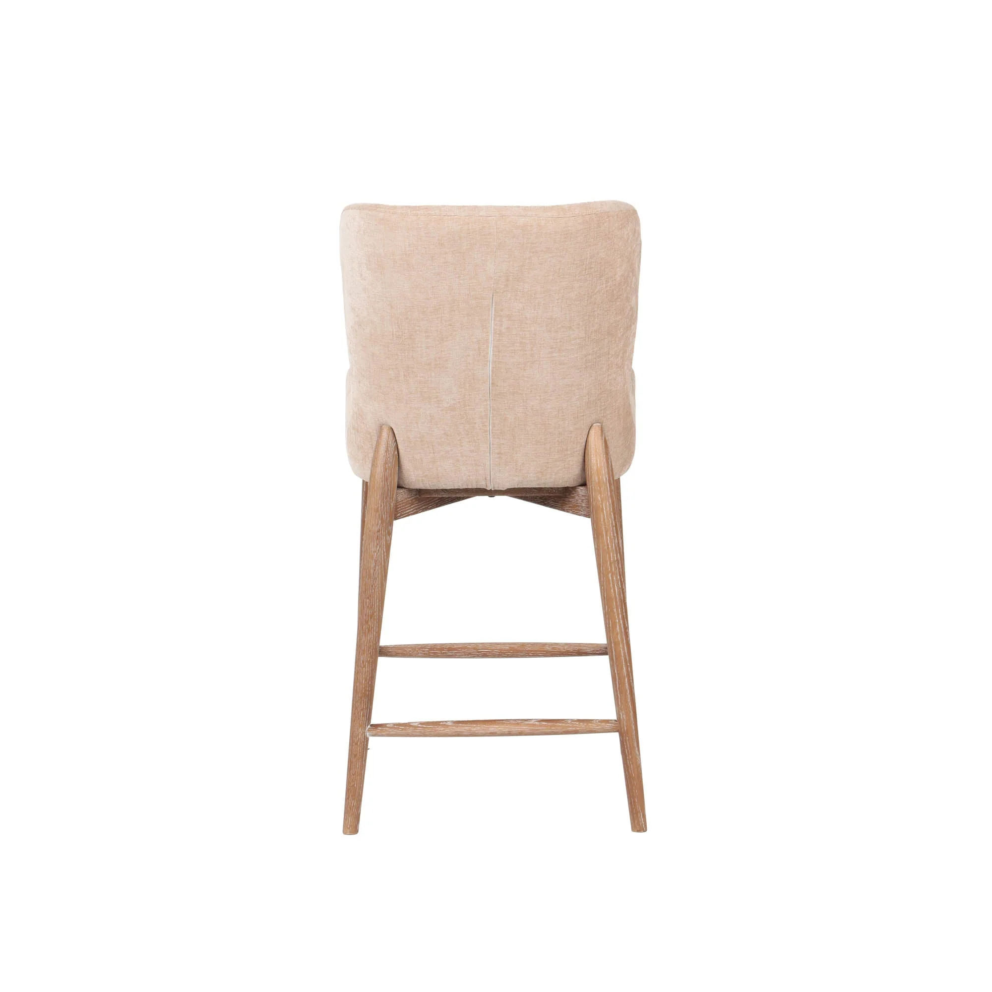 Uffizi Counter Stool - Champagne Chenille - Image 6