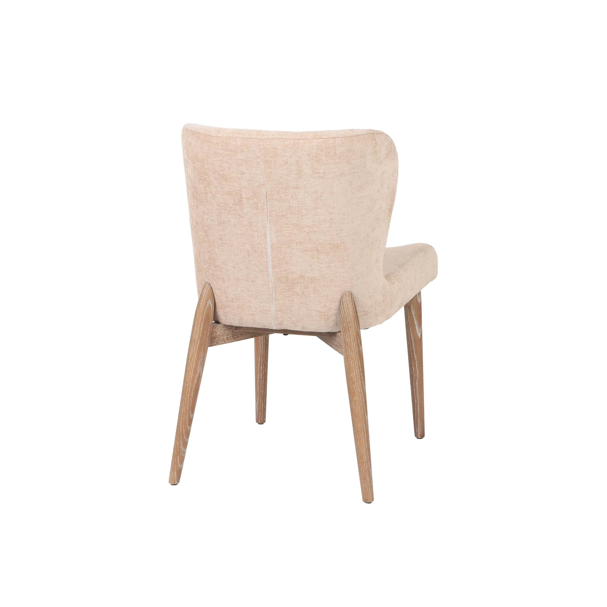 Uffizi Dining Chair - Champagne Chenille - Image 7