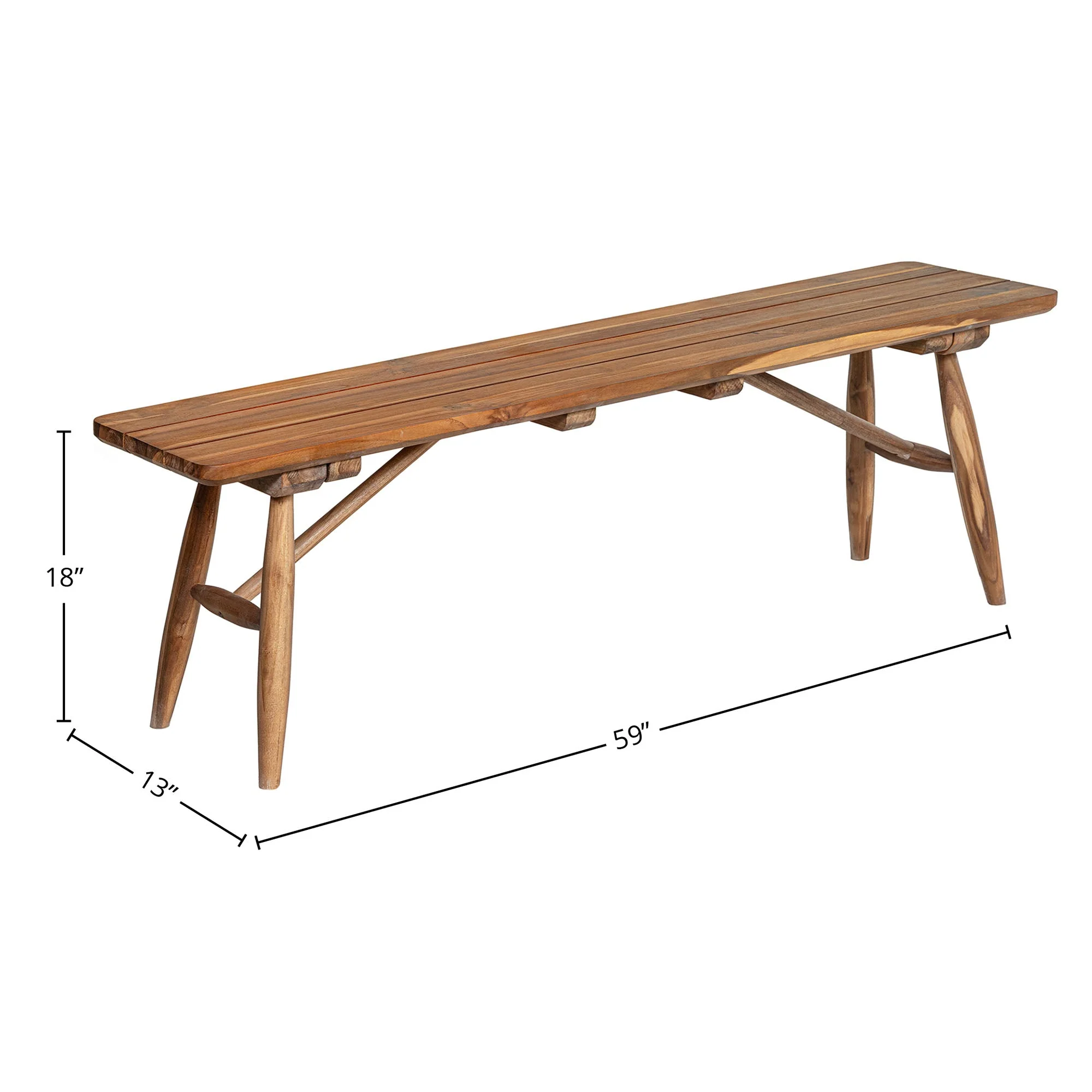 Vineyard Outdoor - Dining Bench - Image 3