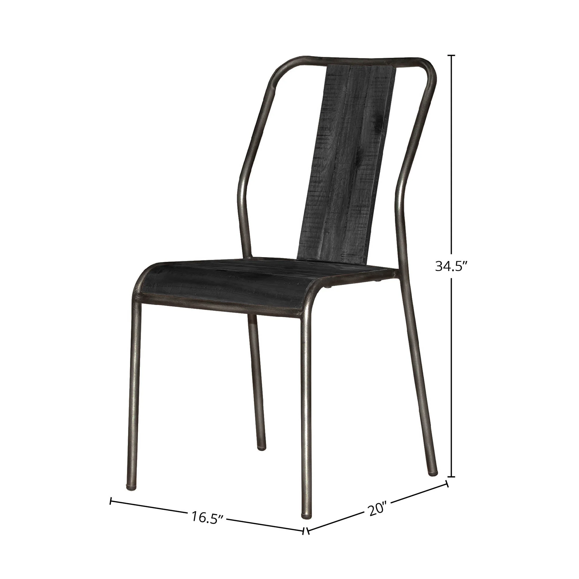 Vintage Chair - Black - Image 3