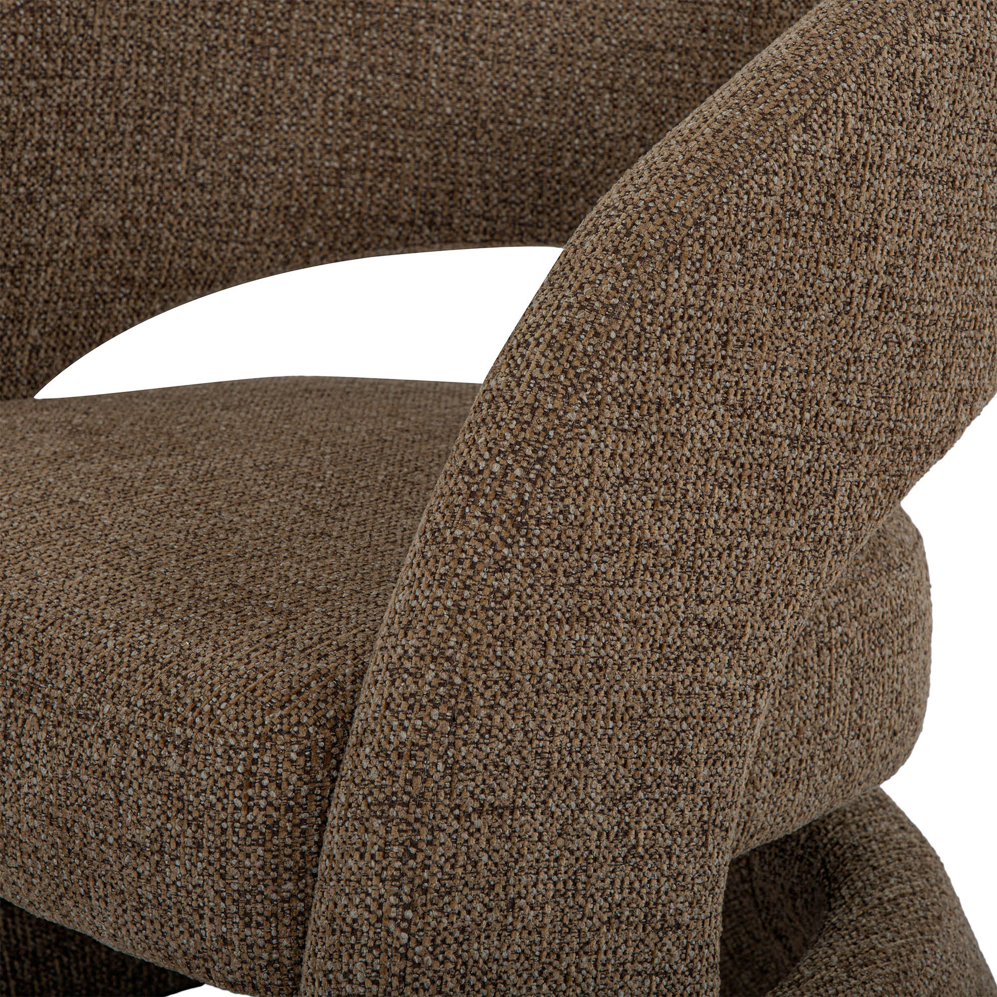 Virgo Club Chair - Chocolate - Image 7