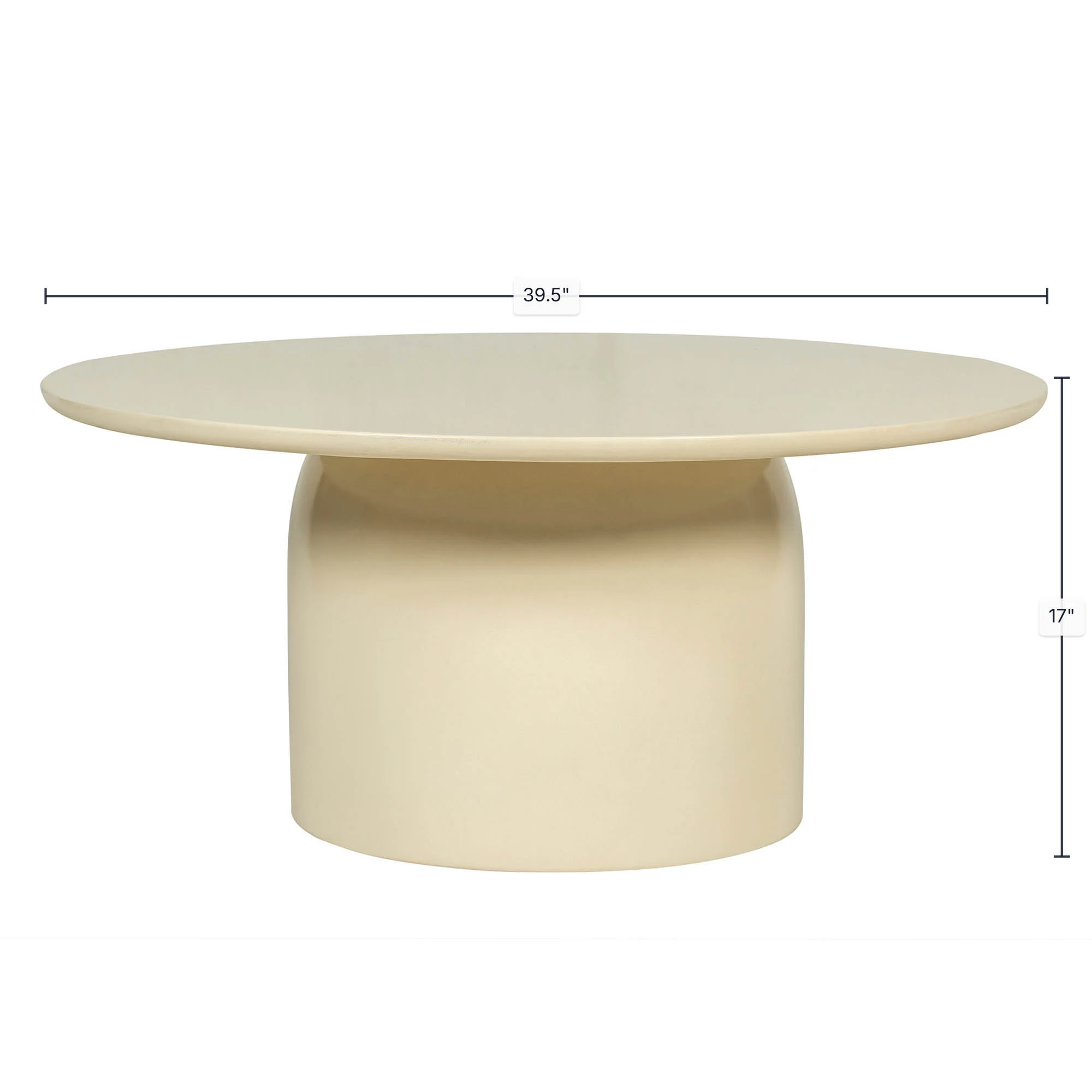 Vision Coffee Table - Ivory - Image 3