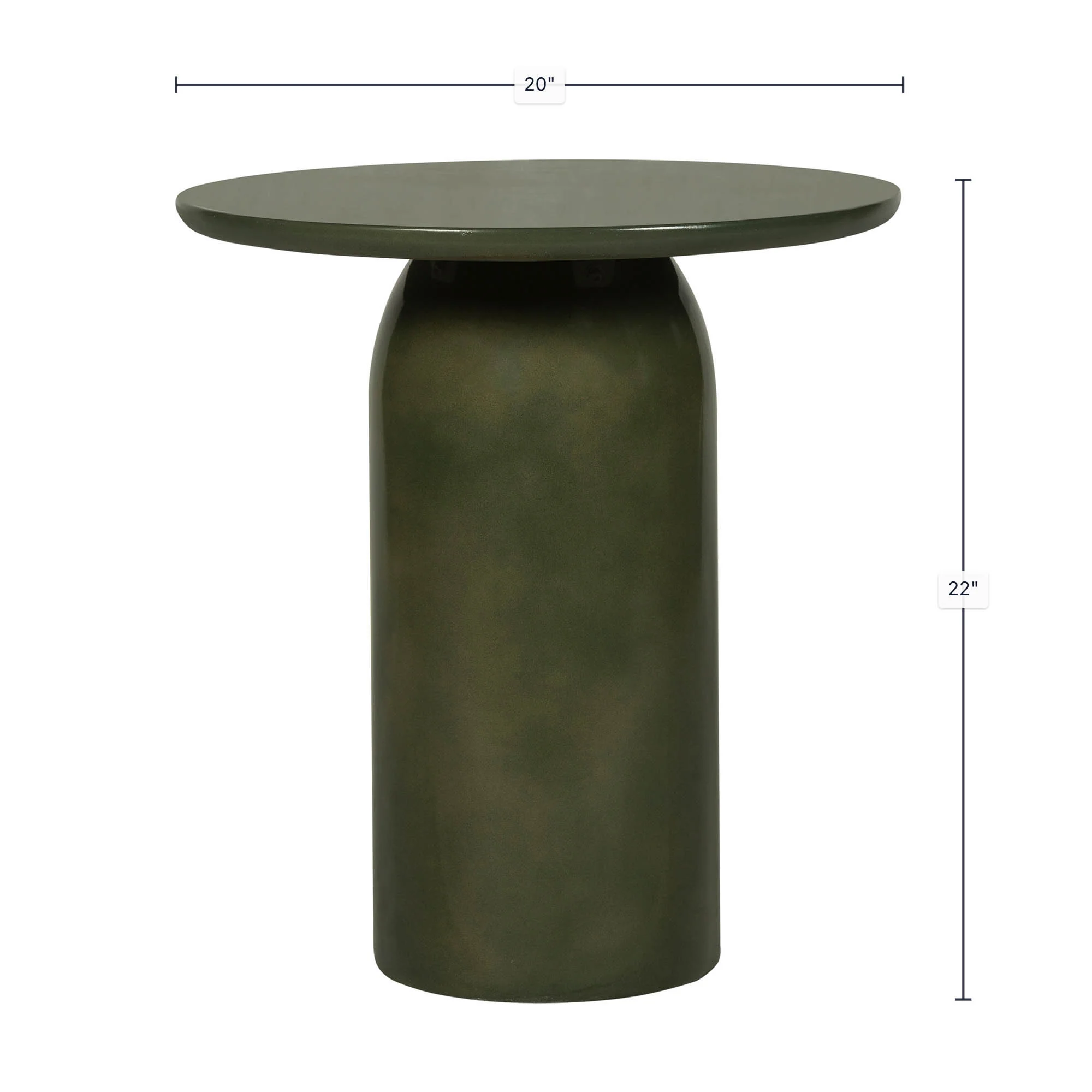 Vision Side Table - Verde - Image 3