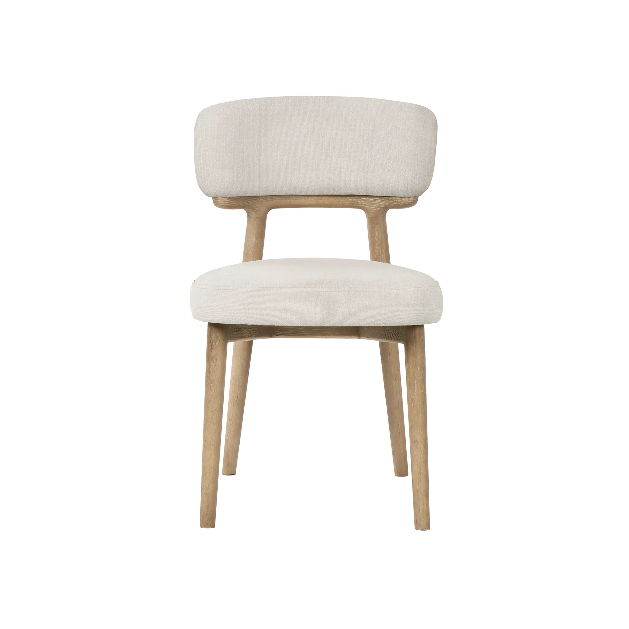 Willow Dining Chair - Porcelain Chenille - Image 4